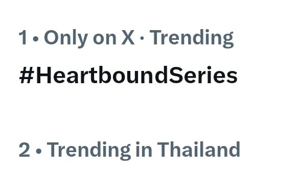 PerthSanta[超话]  泰趋一🇹🇭🥳 HeartboundSeri