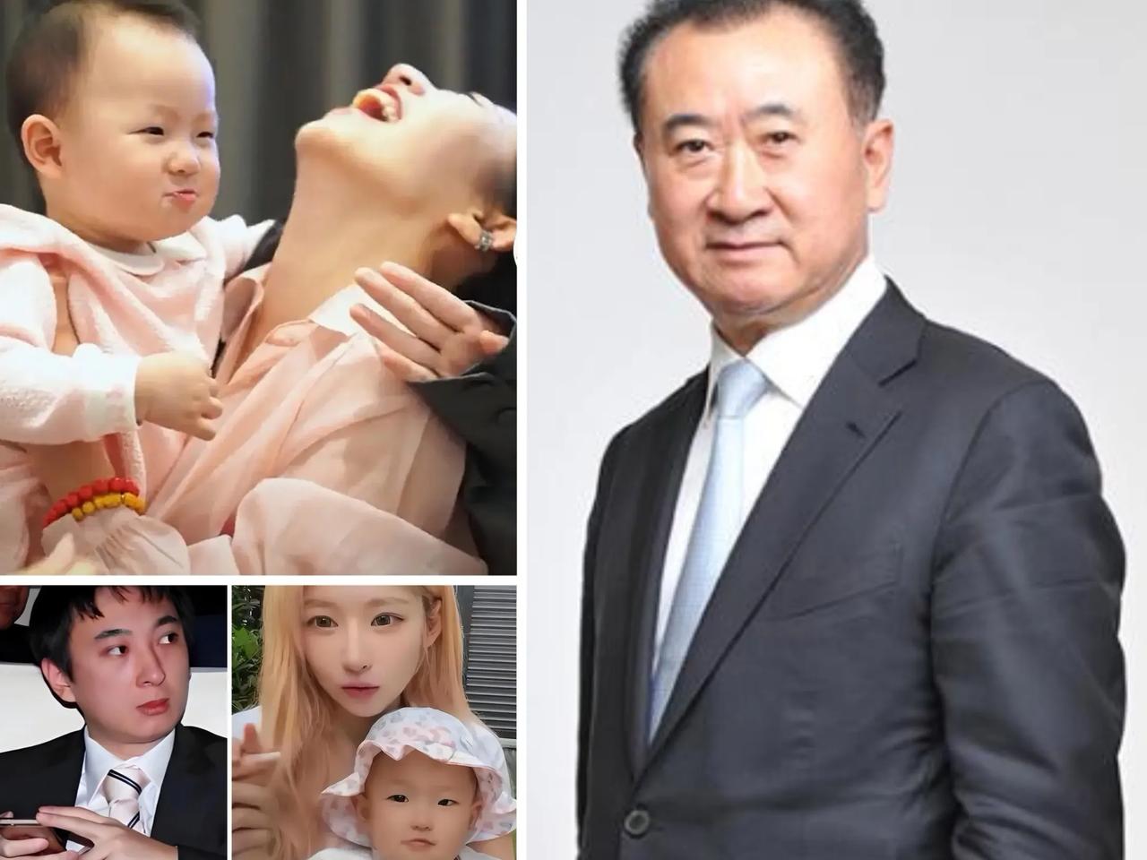王思聪女儿王闪闪跟他的父亲王健林很像，这是很多网友的共识。

王闪闪的妈妈黄一鸣