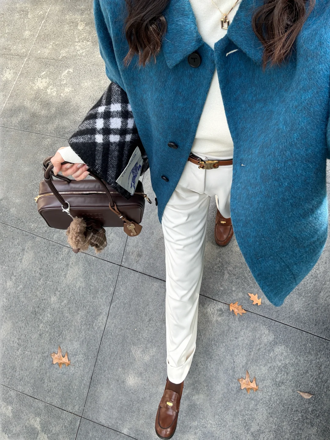 秋冬穿的漂亮大衣💙都试试亮色系叭太绝了！