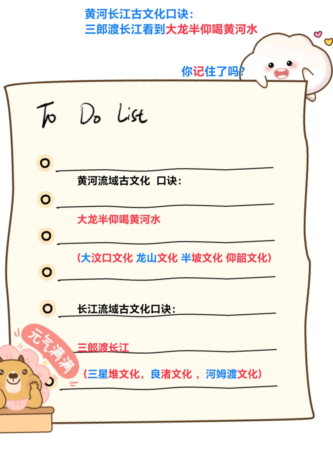 黄河长江流域古文化口诀（三郎渡长江）