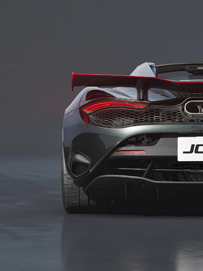 迈凯伦750S JC96限量版也太会玩设计了吧！专属“虎条纹”纹路自带气场，火箭