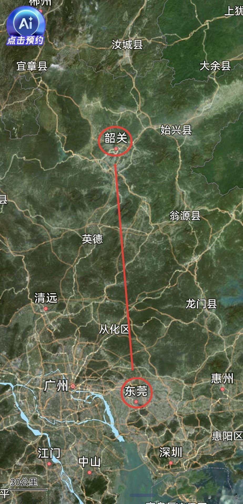 广东，从东莞协政付到韶关市付是拔提用重吗？
东莞市，直筒子市，总面积2460.3