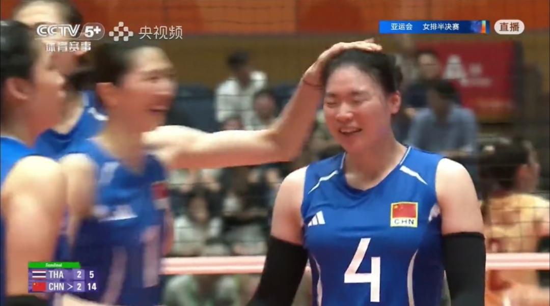 中国女排一鼓作气，夺取亚运会冠军！


名古屋亚运会下半区女排半决赛，中国队对阵