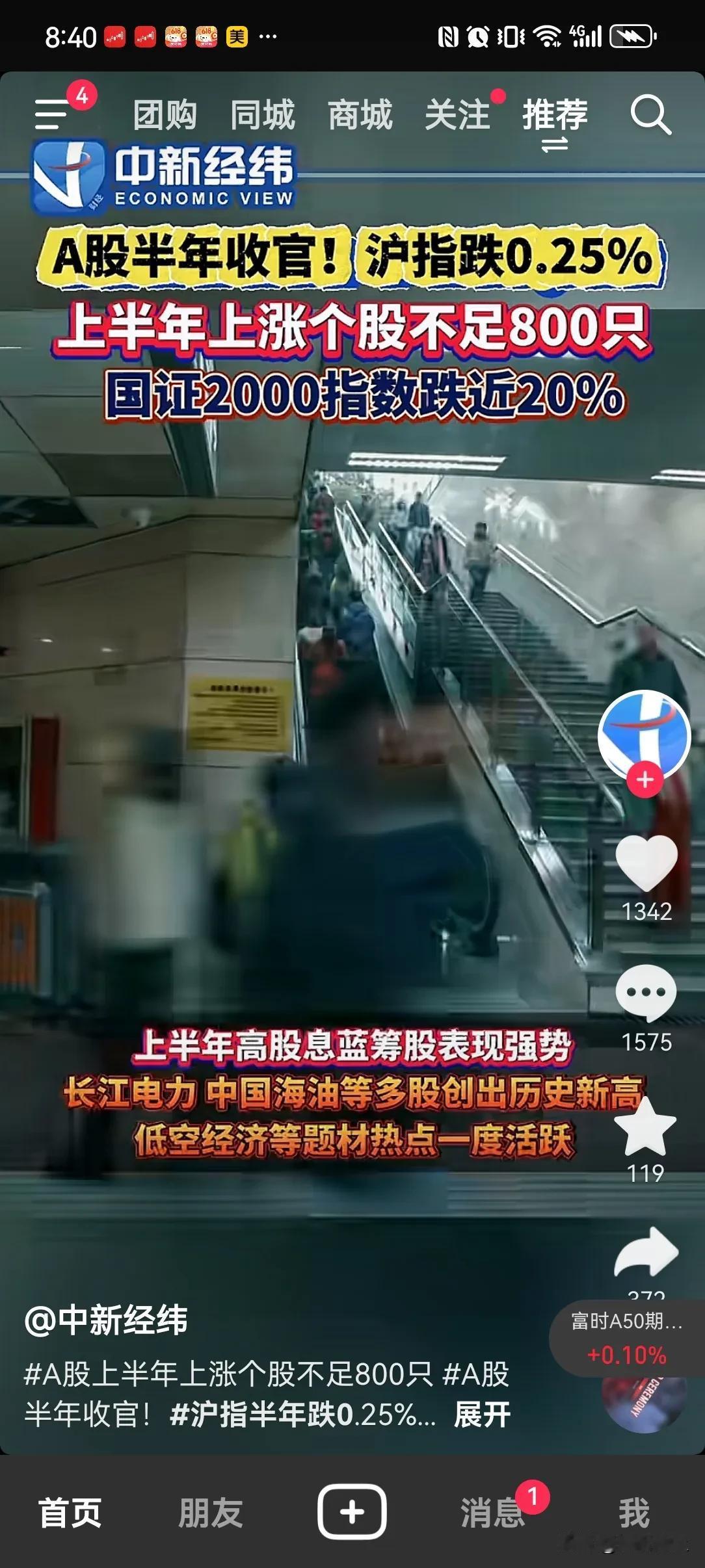 A 股上半年结束了，中证 2000 个股平均跌了 20%，你能说什么？上涨个股不
