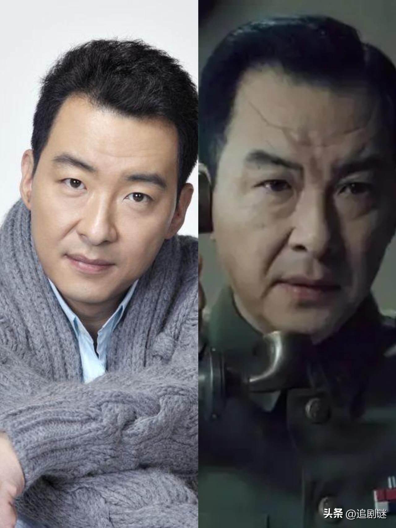 《沉默的荣耀》，郝平，他饰演的段退之，他演戏有个特别有意思的地方，就连额头上那道
