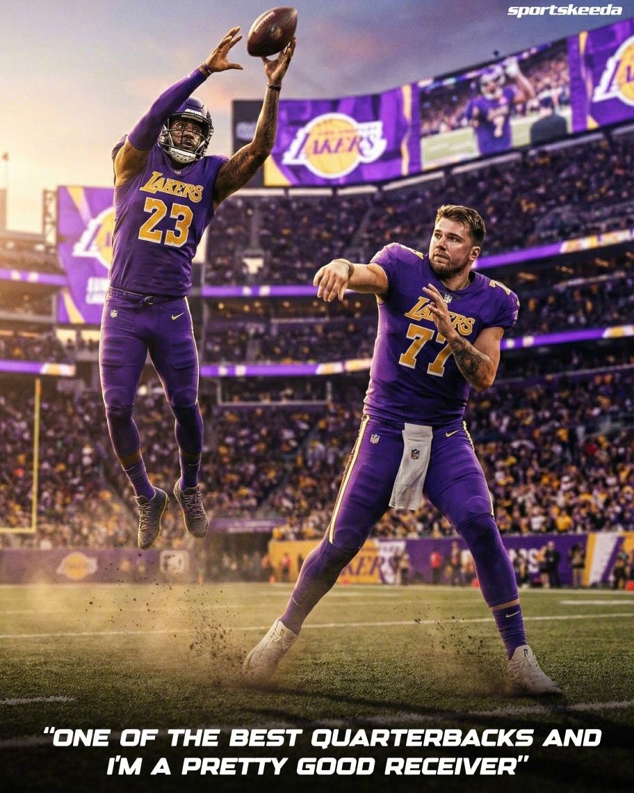 在昨天湖人128-121击败灰熊的比赛中，詹姆斯拿到31分9篮板6助攻，东契奇拿