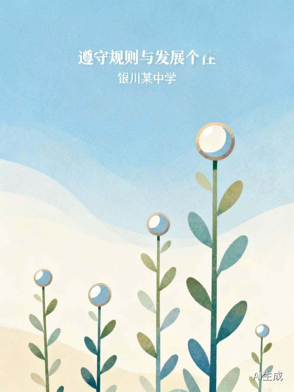 银川两所中学对学生发型提出限制要求是给学生上的一节规则课。学生到学校上课，遵守学