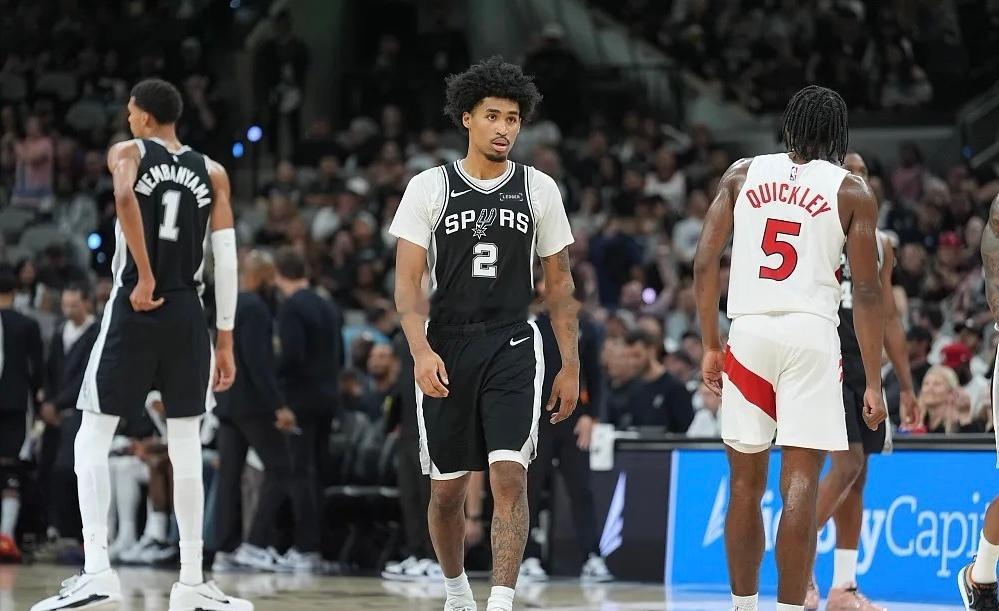 5月7日讯 NBA季后赛西部半决赛G2，马刺主场133-95大胜森林狼，将大比分