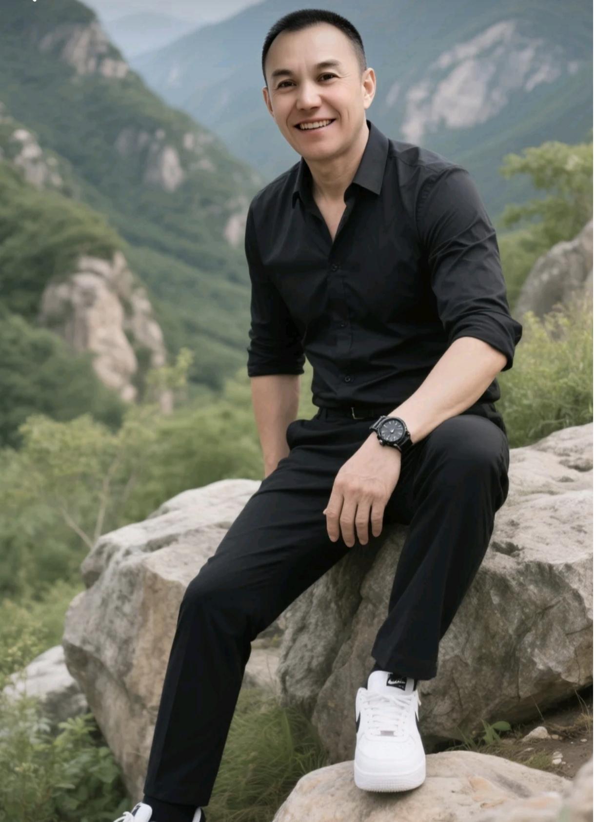 55岁的三亚船夫卢勇顺，
之前认识了游客美芳，
后来两人感情上遇到了坎儿。
为了