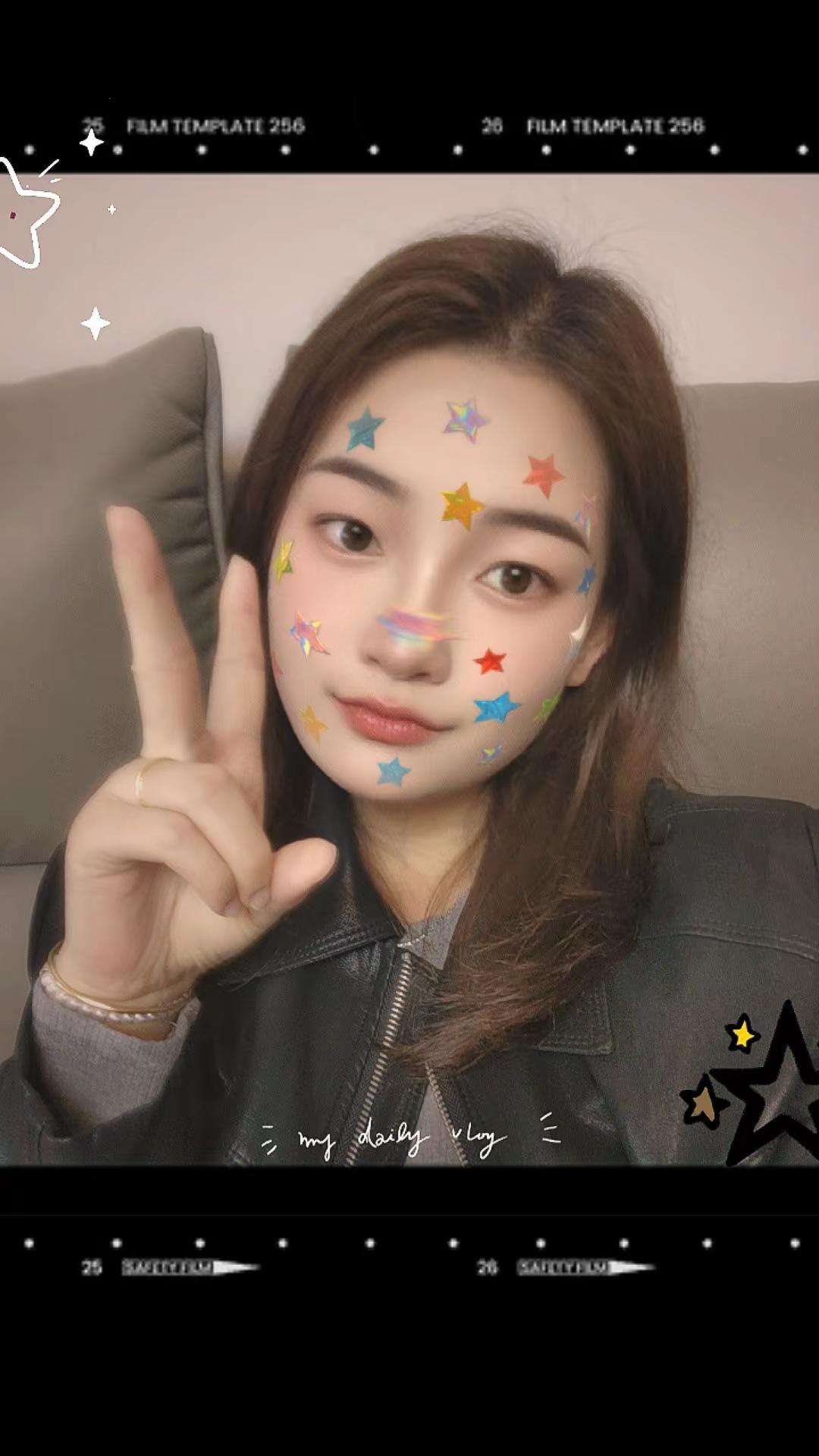 有时候发现自己真的很丑，但是美颜一开，哦～原来是我多虑了～～日常照骗系列