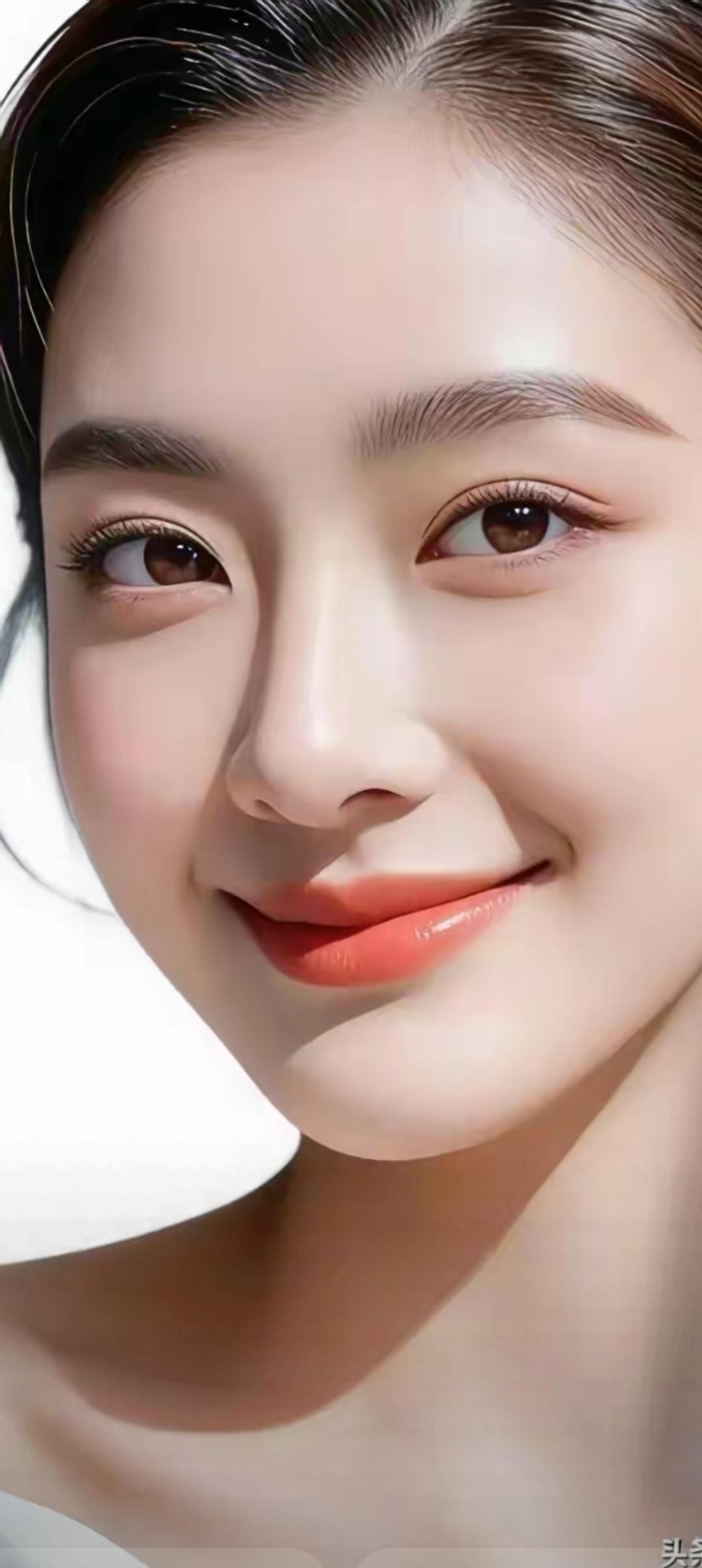 甜美微笑，温柔如水，元气满满的一天！😊✨