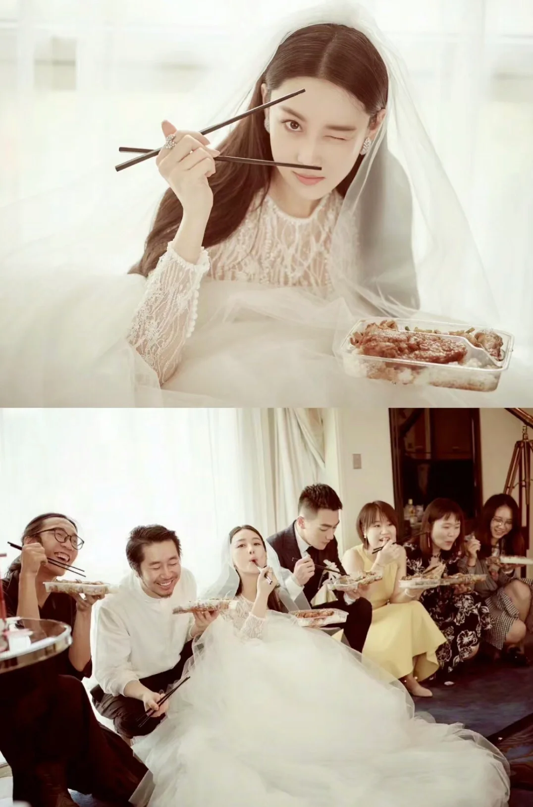 这是我见过明星婚礼最松弛的一刻❣️❣️❣️