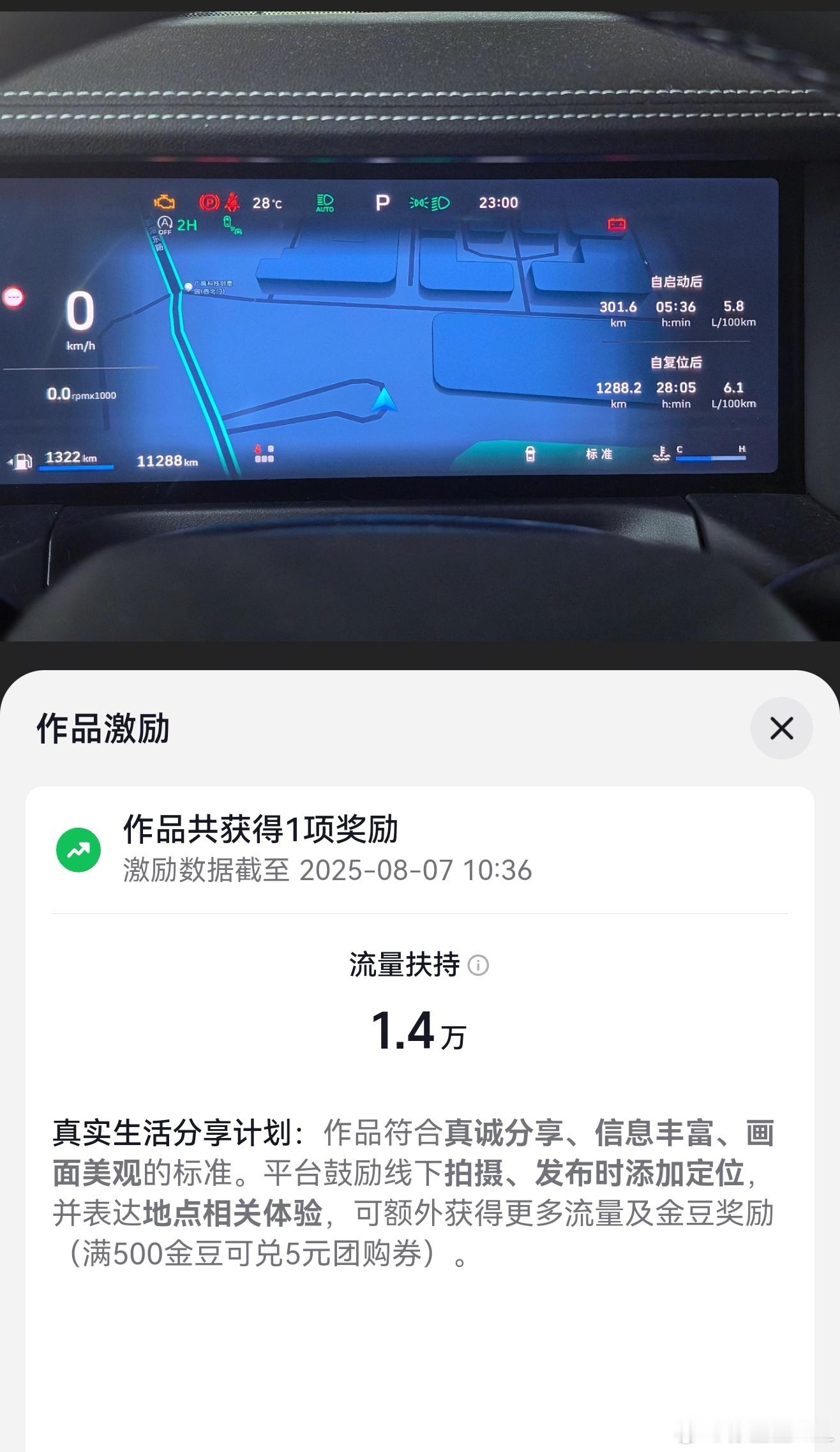 某音为了忽悠我去拍视频，无所不用其极。随手拍一张照片。就是真诚、丰富、画面美观。