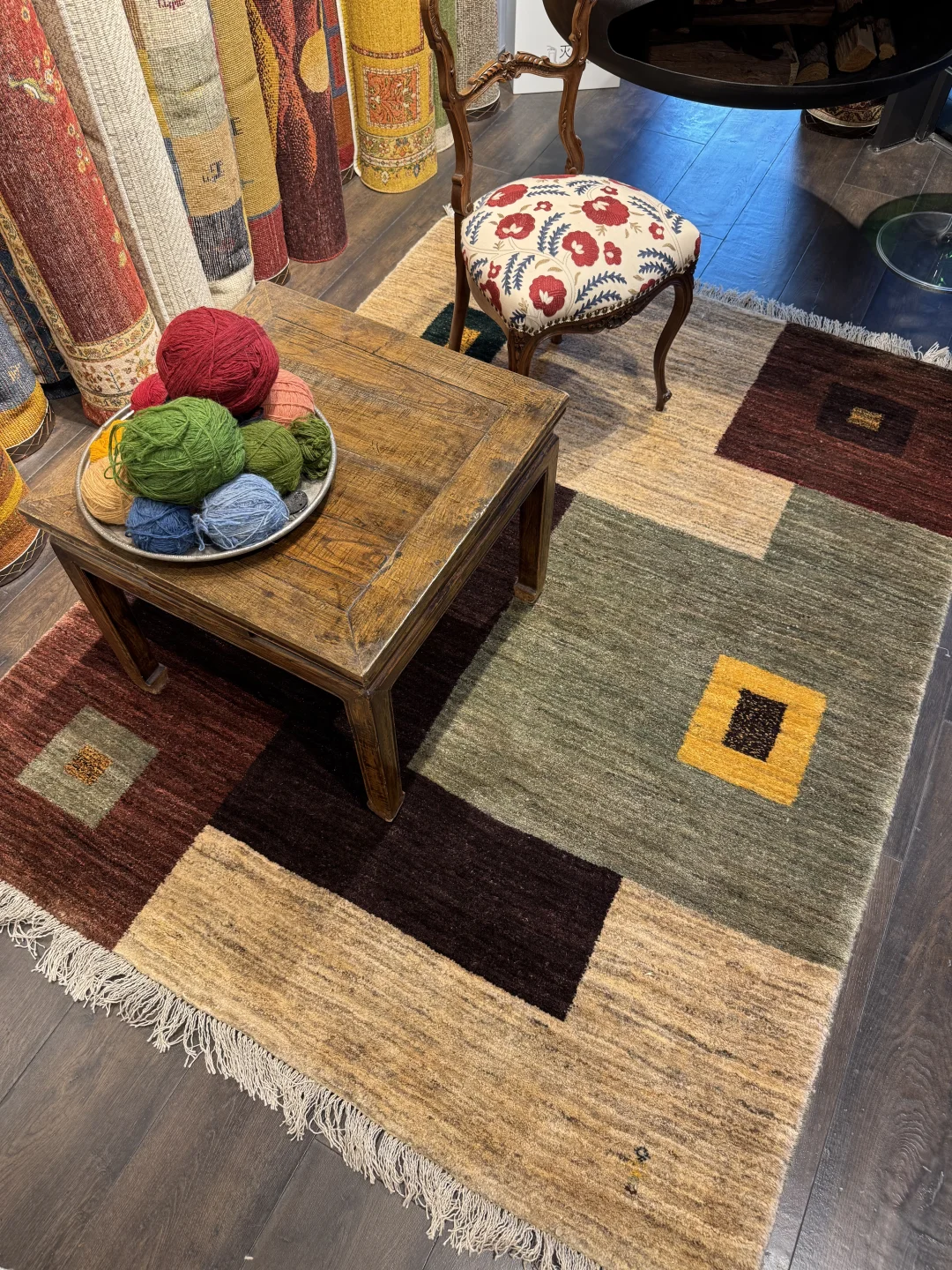 手慢无抢手工羊毛地毯孤品‼️