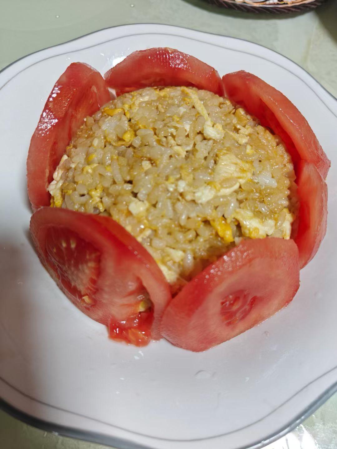 西红柿炒鸡蛋第一次见是这样的