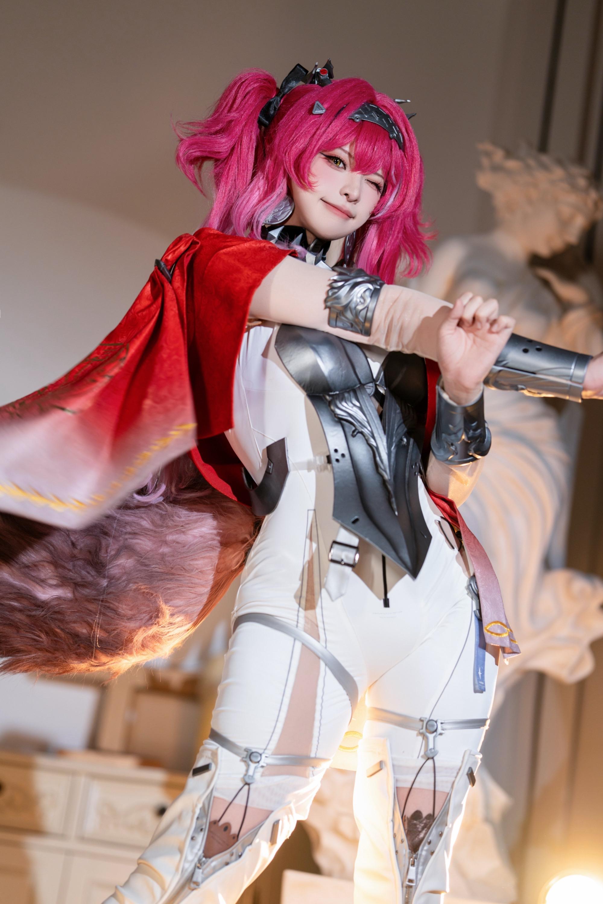 搭档~肩膀借我一下。是露帕的cos正片！