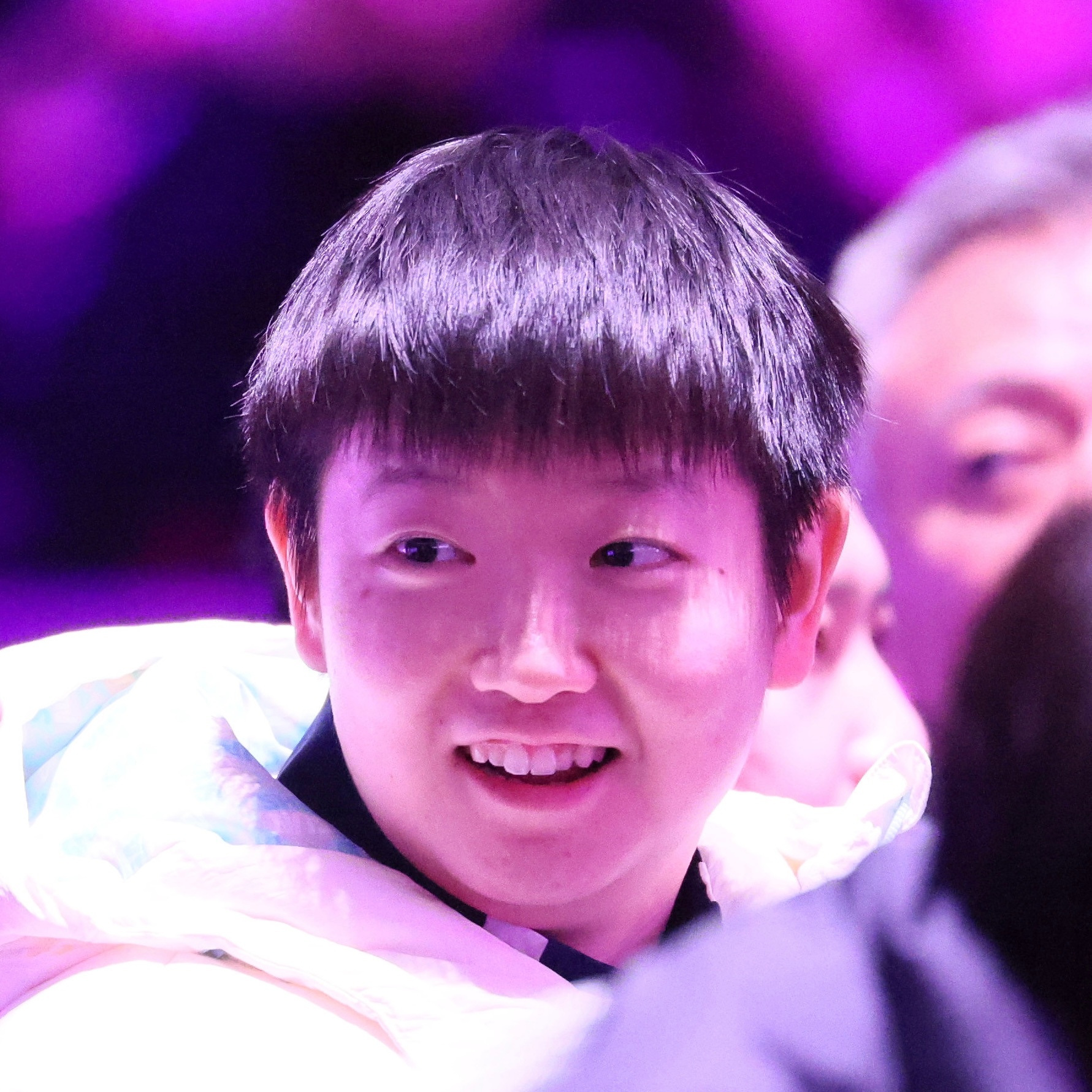 孙颖莎 我的天呐 这也太乖了！太可爱了妹妹宝