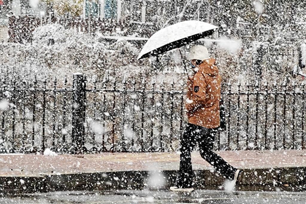 辽宁、黑龙江都下雪了