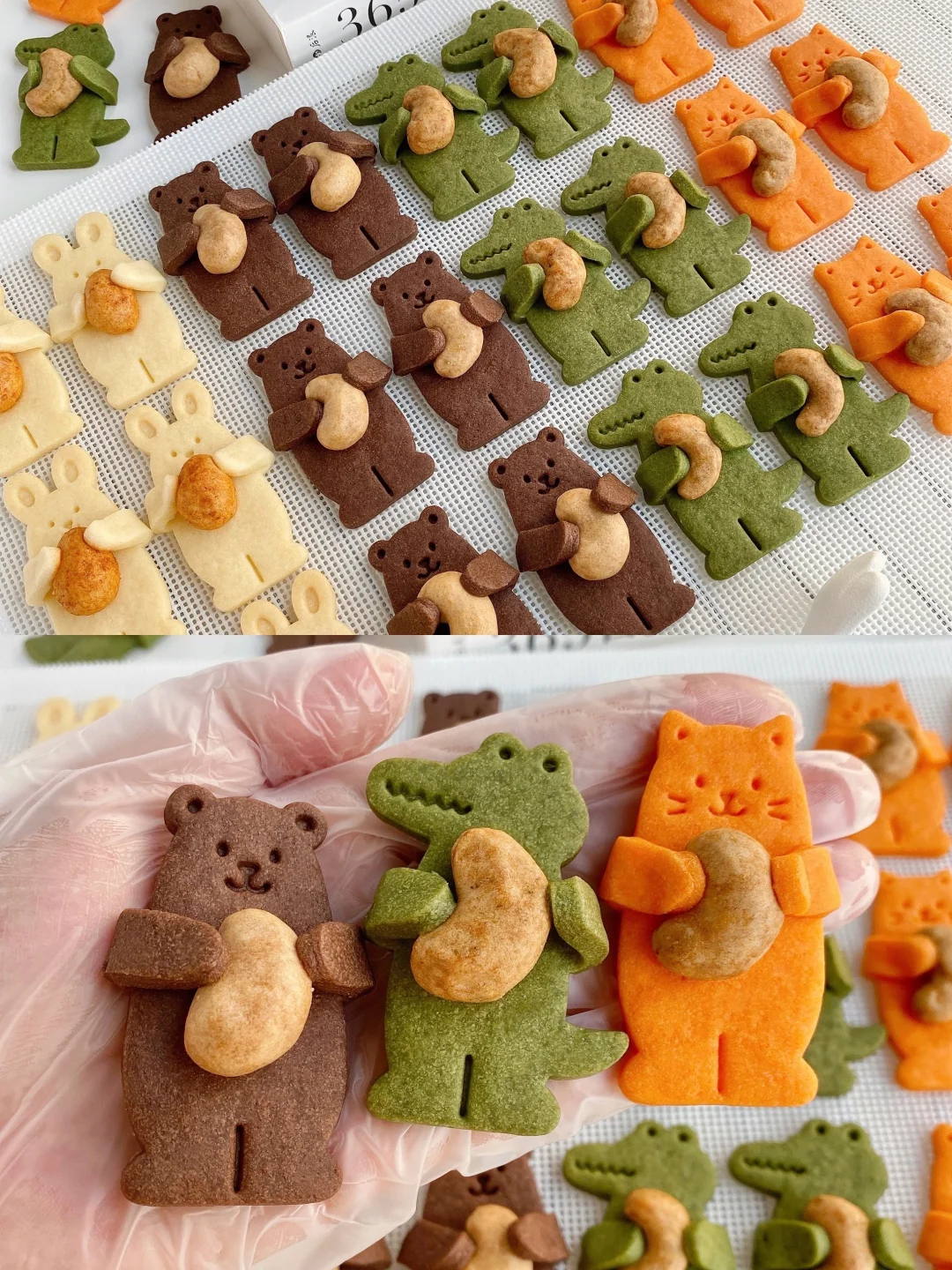 超详细教程‼️快去做这个~卡通抱抱黄油饼干