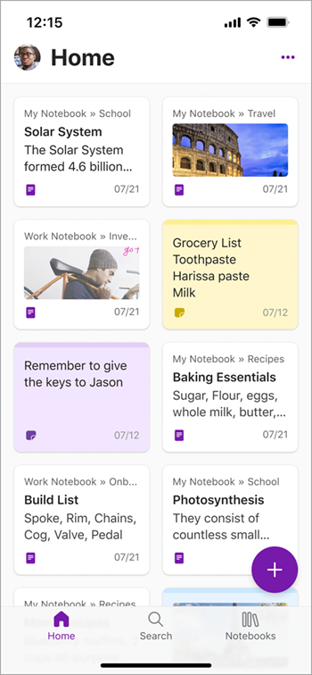 今天，微软正式宣布了 OneNote iOS 版主页新体验，具体的细节如下：- 
