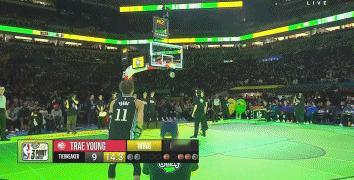 NBA全明星周末：三分球大赛首轮产生4个26分！
  特雷杨、哈利伯顿、利拉德、