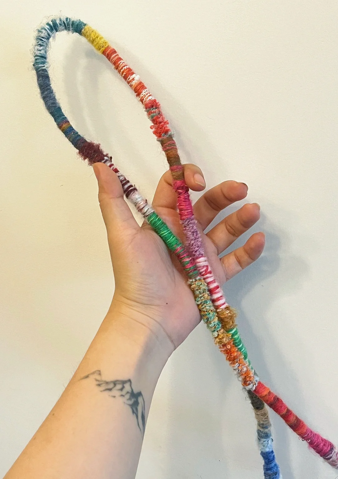 适配理光GR的彩虹🌈｜手工编织相机背带