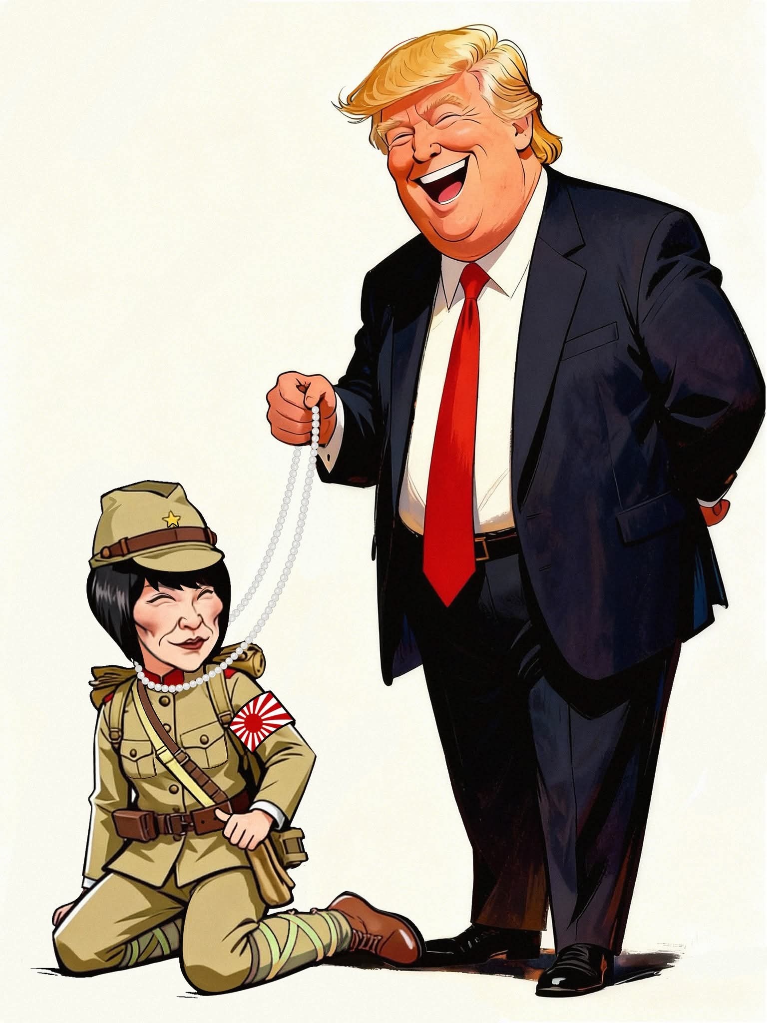 真可笑啊，高市早苗当选 后第一个感谢地是主子特朗普，而不是自己家的国民 