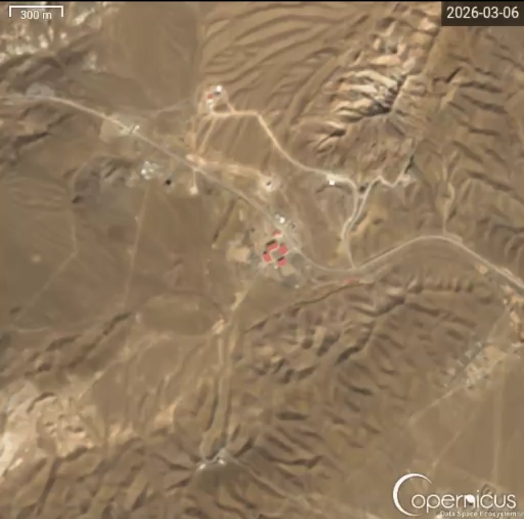 位于伊朗东北部的沙赫鲁德航天中心在空袭中遭受严重破坏，近70%的现有建筑被毁。 