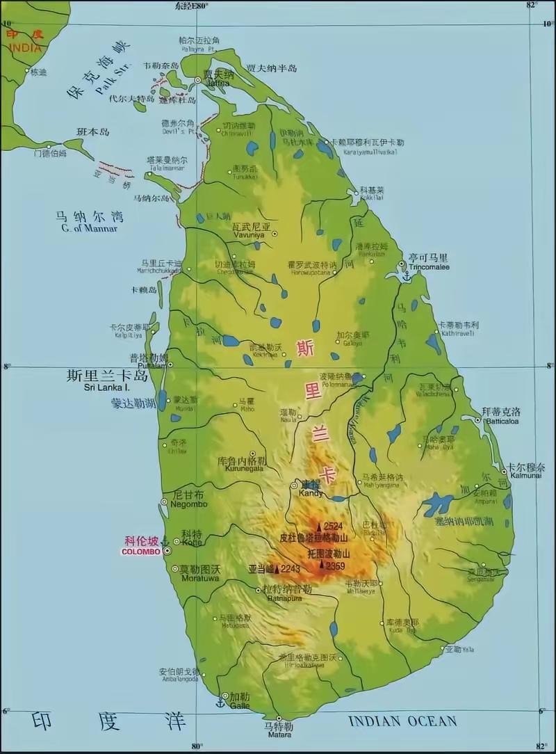 斯里兰卡岛是不是全世界最完美的岛屿？面积6.5万平方公里，8成土地都是平原，水热