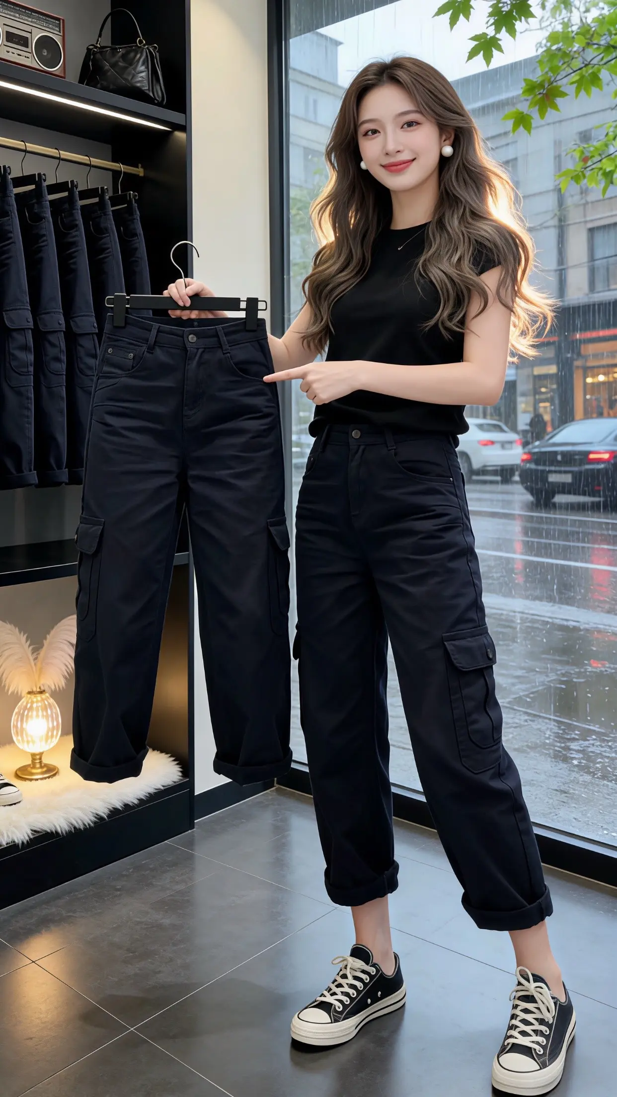 百搭神裤人手一条 一周穿搭潮裤 高颜值炸街女工装裤 穿出自己的风格 春款上新