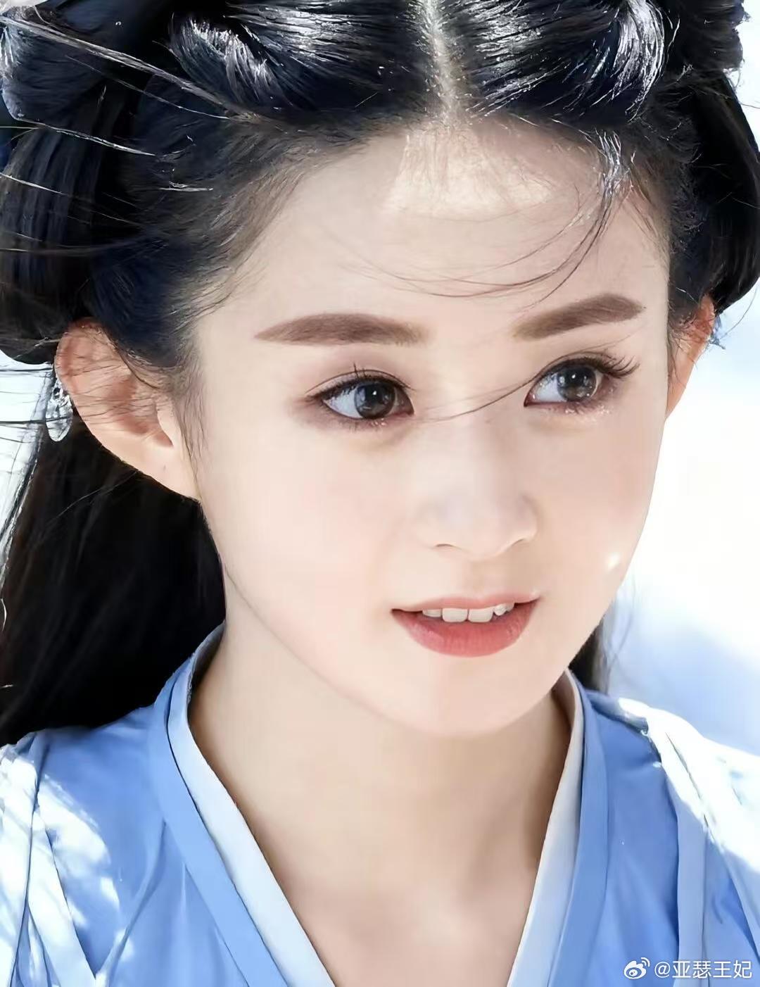 赵丽颖27岁演的16岁花千骨谁懂内娱少女感天花板！拍《花千骨》时赵丽颖已经27岁