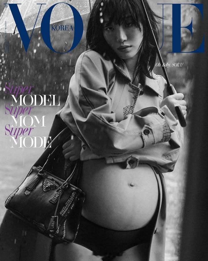 韩版VOGUE崔素拉 的特辑，临边的她拍摄了这一组大片，用三个【SUPER】身份