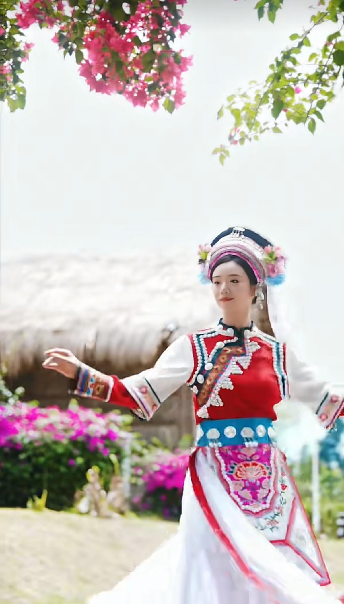 万物境秀，七彩云南。
芳畴漫春色，清风遇“金花”，正是滇西好风光。
小贝今天在云