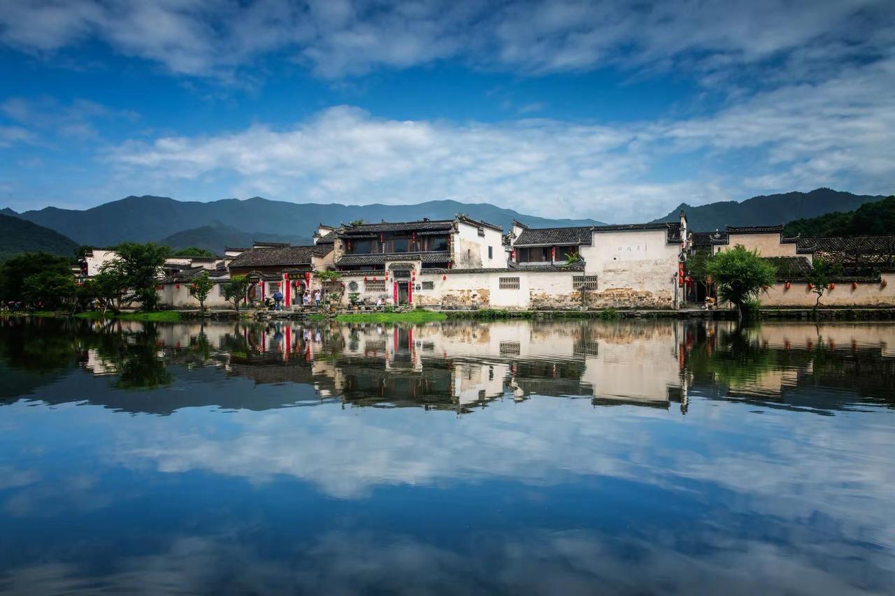 宏村。宏村