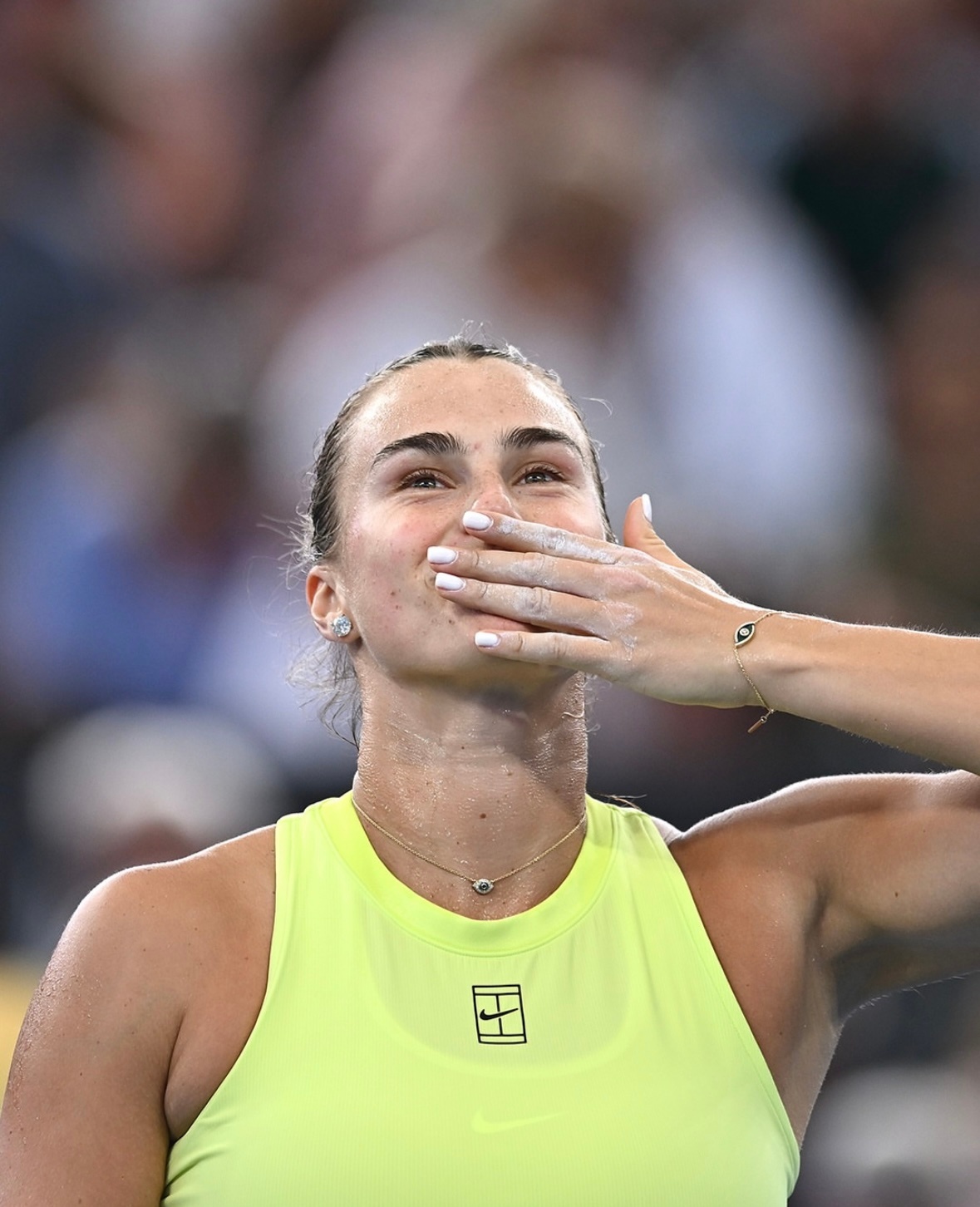 WTA500布里斯班站，🇧🇾萨巴伦卡以6-1 6-0，全场仅耗时48分钟便横