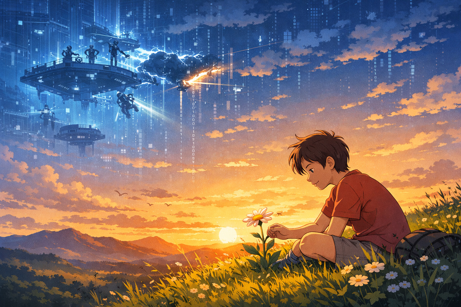 所以 AI 进展越快，越不需要焦虑。如果 AI 能把世界的 BUG 都修好，我就