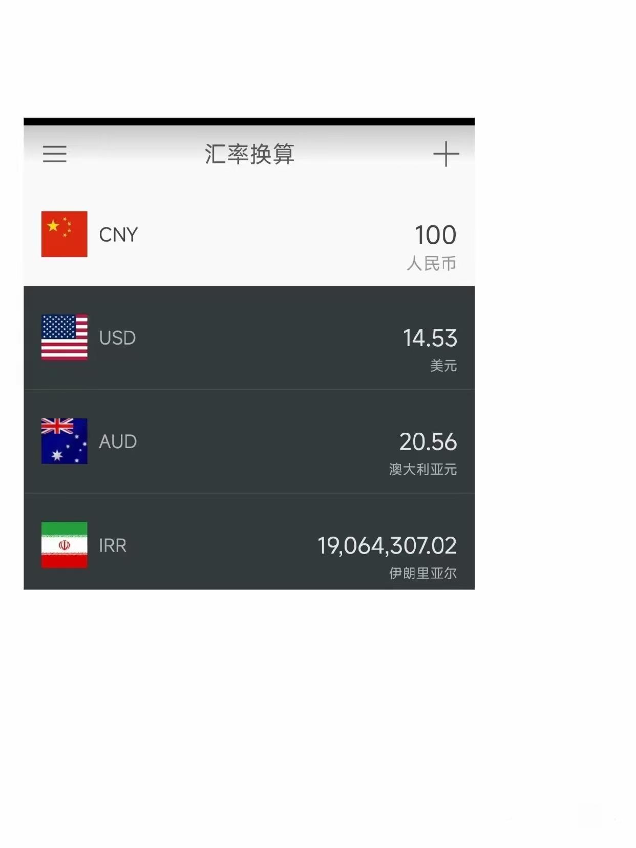 不看不知道，
一看吓一跳！
伊朗人民的积蓄，一夜之间变成了废纸。

昨天的百万富