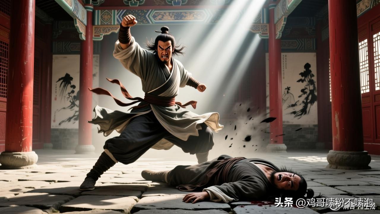 武松原在阳谷县任刑警队长，住在哥嫂家，干柴烈火与嫂嫂做了苟且之事，
某日潘金莲又