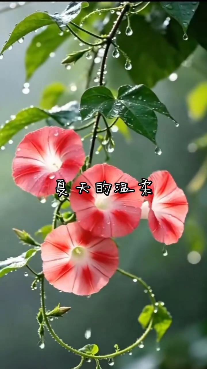 夏天的温柔。