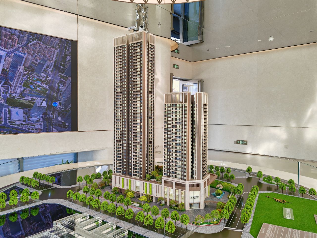 龙华深高北深业上城学府展厅开放了