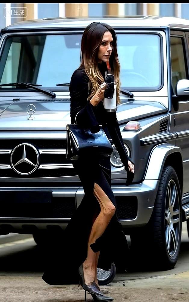 贝嫂一辈子的阴影，是被当众逼上秤。

1999年，刚生完大儿子布鲁克林六个月，她