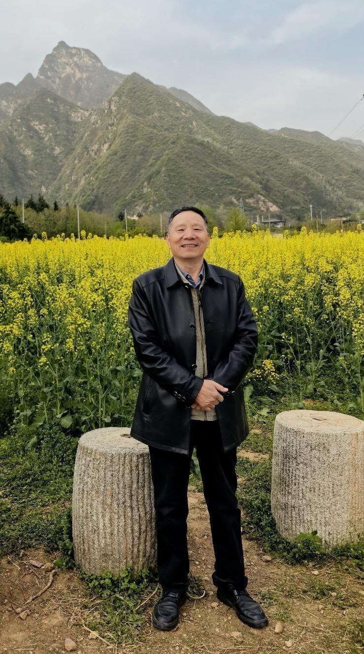 石碌碡，碾过岁月的乡愁
一一张龙章

十多天前，我去南山脚下的高冠田园景区游玩。