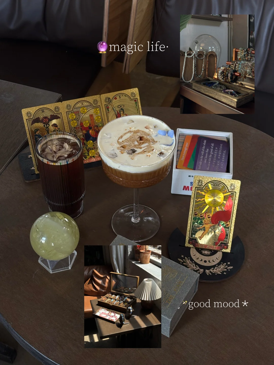 （昆明）一家很疗愈的水晶咖啡集合店🔮能量up