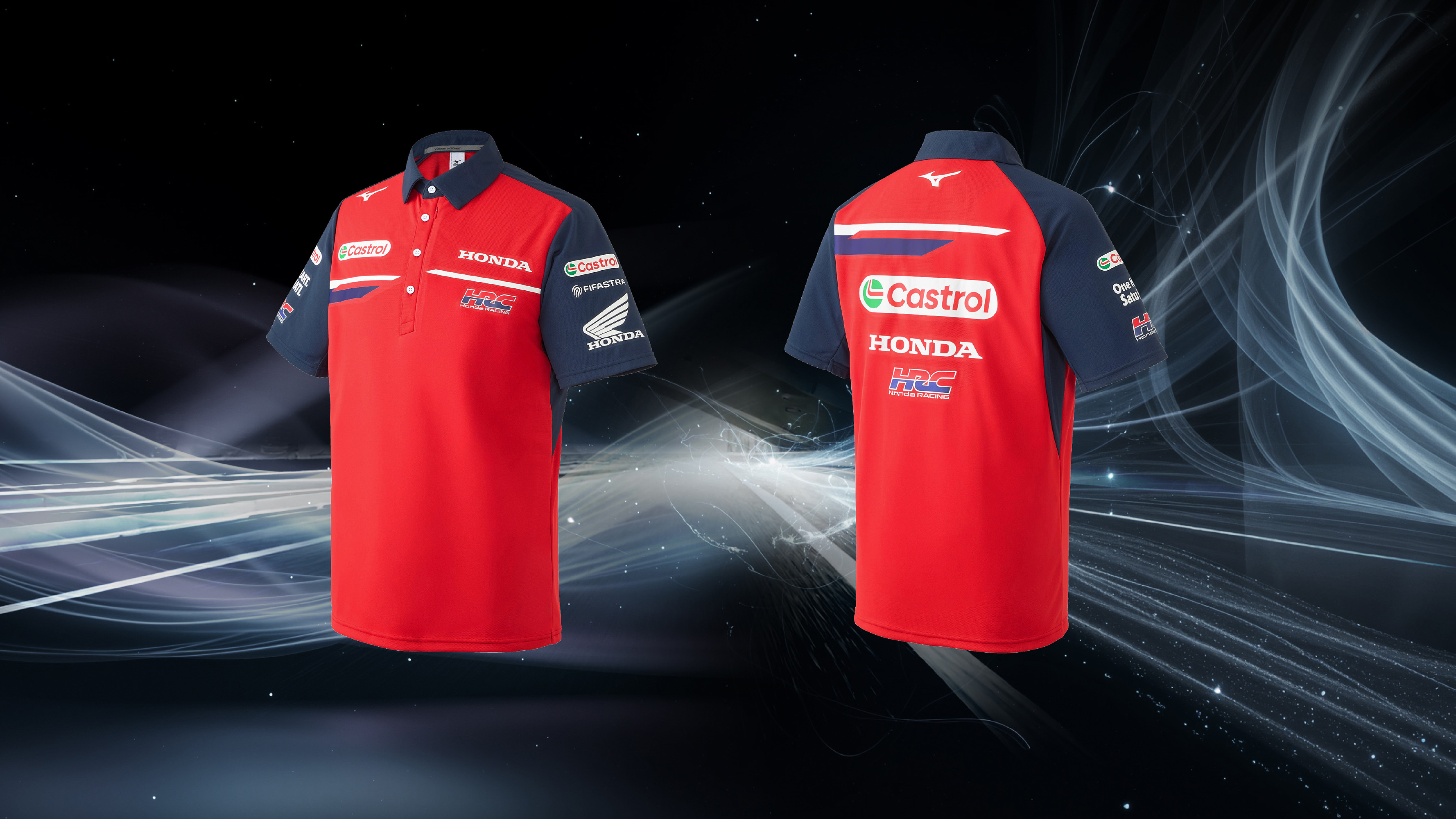 美津浓为本田推出的2026赛季队服，图1是F1，图2是MotoGP，图3是HRC