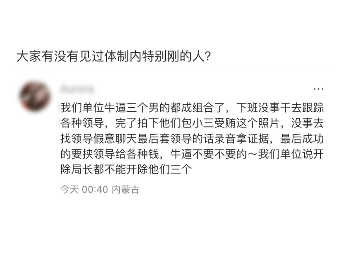 我靠，普通员工跟踪取证领导包小三受贿，获得了超越他们职位的权力之后逐步走向敲诈勒