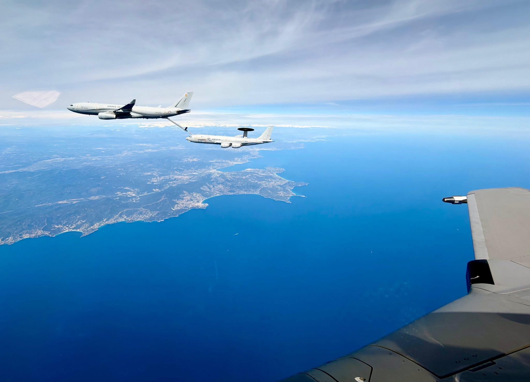 早安，守护摩纳哥领空的法国空天军（AAE）第5联队EC1/5“旺代”中队阵风空对