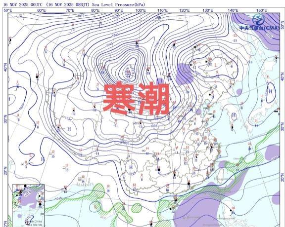 强！很强！冷空气抵达甘肃南部，今夜入川
强大的冷空气已经蓄力完成，今天早晨冷高压