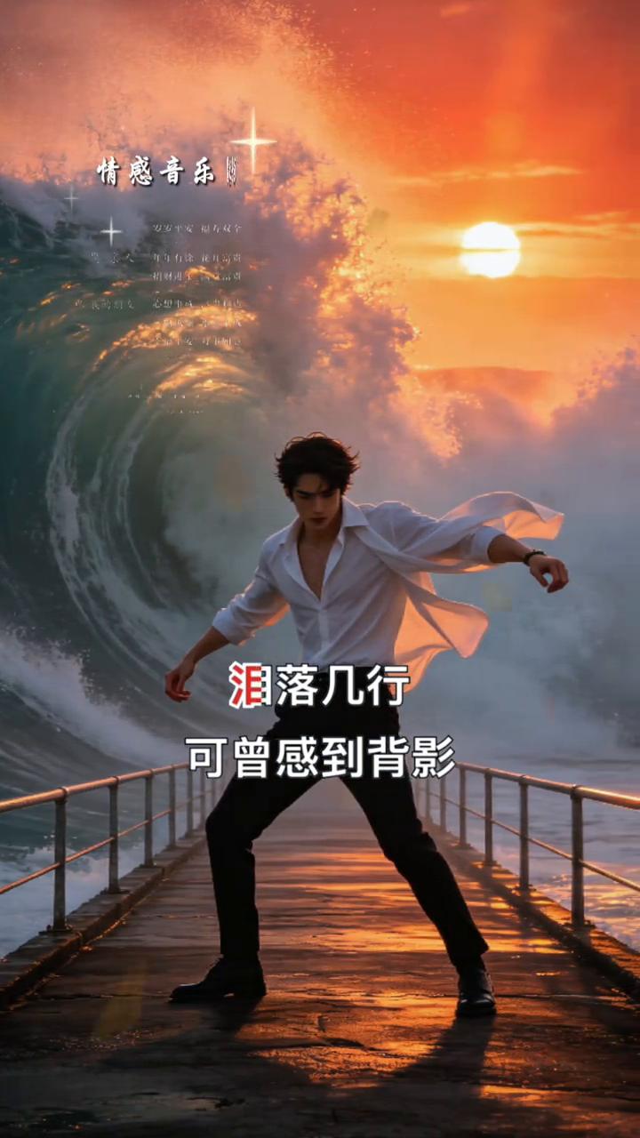 热血颂深情版。
情感音乐。
当你离开生长的地方，梦中回望，可曾梦见河边那棵亭亭的