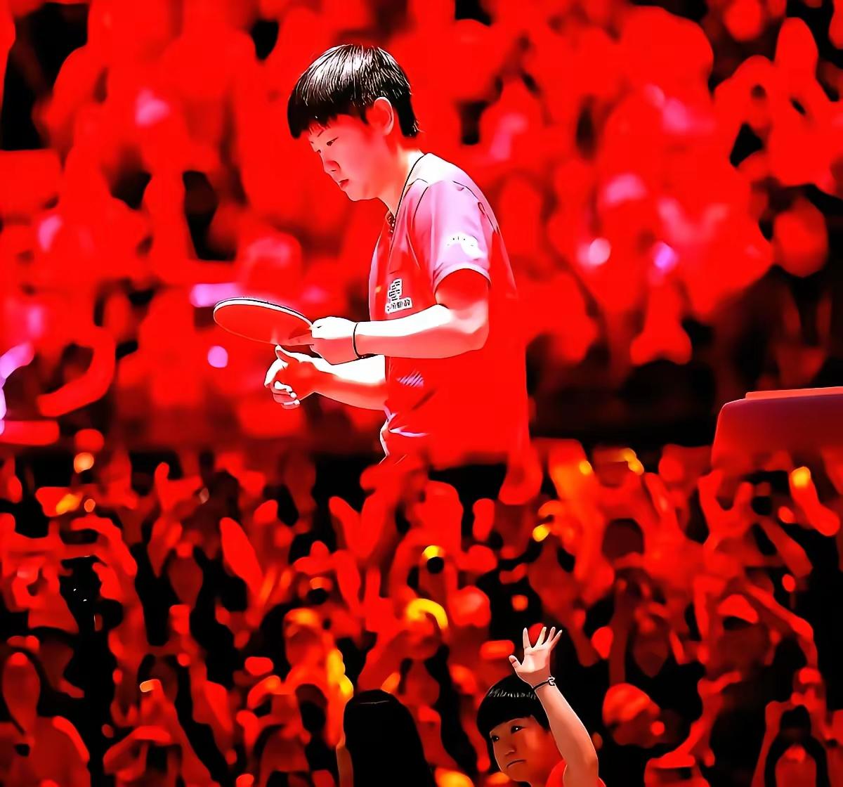 好一个孙颖莎
国乒盛开的花🌺
人山人海多关爱
成就了美丽莎

好一个孙颖莎
女