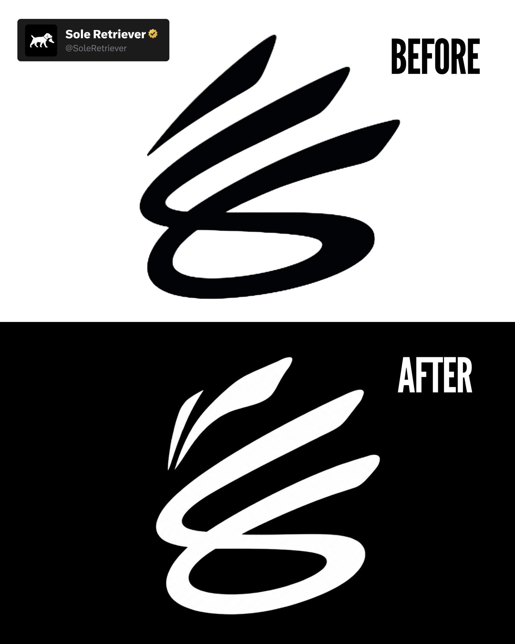 库里 Brand 和李宁融合的新 Logo 设计 